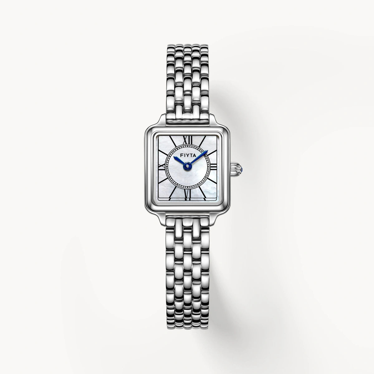 Silver Women\'s Quartz Watch with Mother of Pearl Face and Roman Numerals Design Watches With Mother-of-Pearl Dials - Chrono24 Magazine main image 2