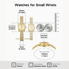 Gold Watches for Women Plus - FIYTA