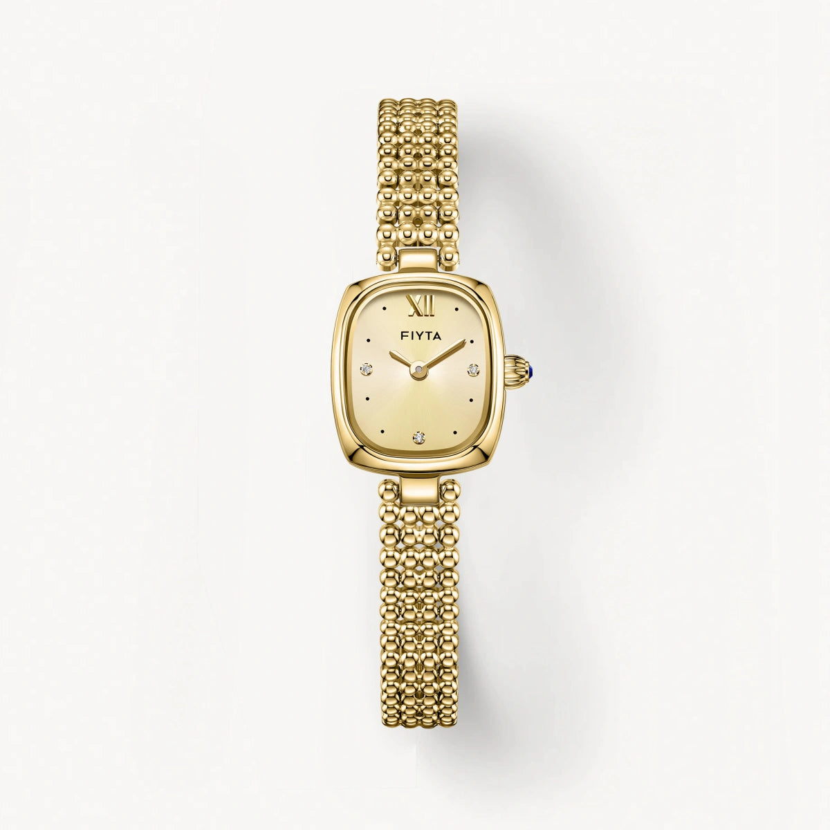 Gold Watches with Zircon Dial