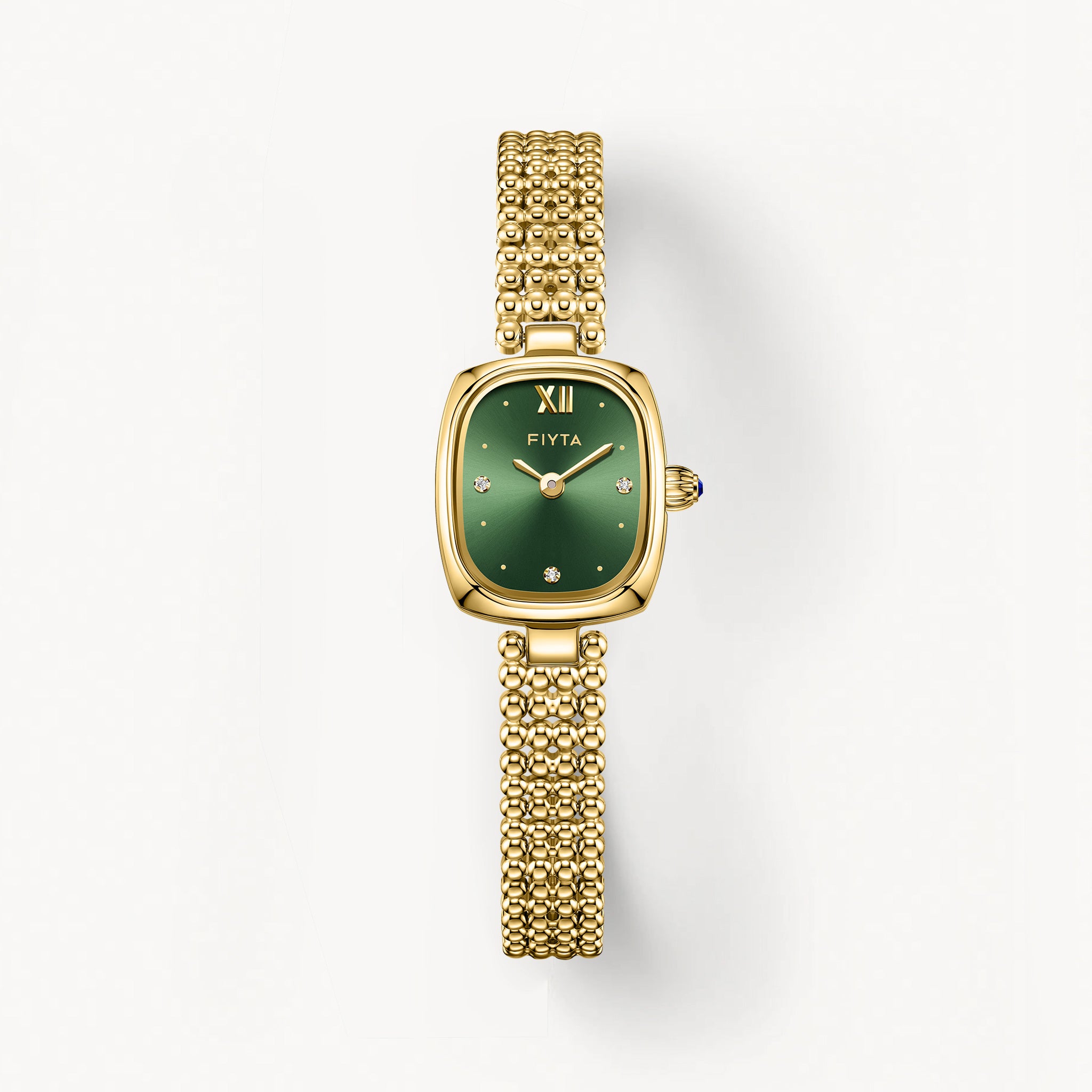 Gold Watches with Zircon Dial - FIYTA