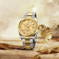 Tempting Collection "Chinese Ginkgo Leaf" Metal Engraving Tribute Men's Mechanical Watch - FIYTA