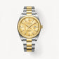 Tempting Collection "Chinese Ginkgo Leaf" Metal Engraving Tribute Men's Mechanical Watch - FIYTA