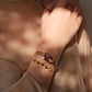 Eastern Grace Collection Women's Watch & Persimmon Bracelet Gift Set
