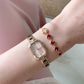 Eastern Grace Collection Women's Watch & Persimmon Bracelet Gift Set - FIYTA