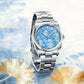 Tempting Collection "Chinese Ginkgo Leaf" Metal Engraving Tribute Men's Mechanical Watch - FIYTA