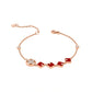 Eastern Grace Collection Women's Watch & Persimmon Bracelet Gift Set - FIYTA
