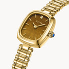 Gold Watches with Real Diamond Dial/Tiger's eye - FIYTA