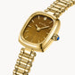 Gold Watches with Real Diamond Dial/Tiger's eye