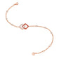 Lucky Persimmon Collection Women Bracelet - Scarlet Fortune - FIYTA