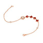 Lucky Persimmon Collection Women Bracelet - Koi Red - FIYTA