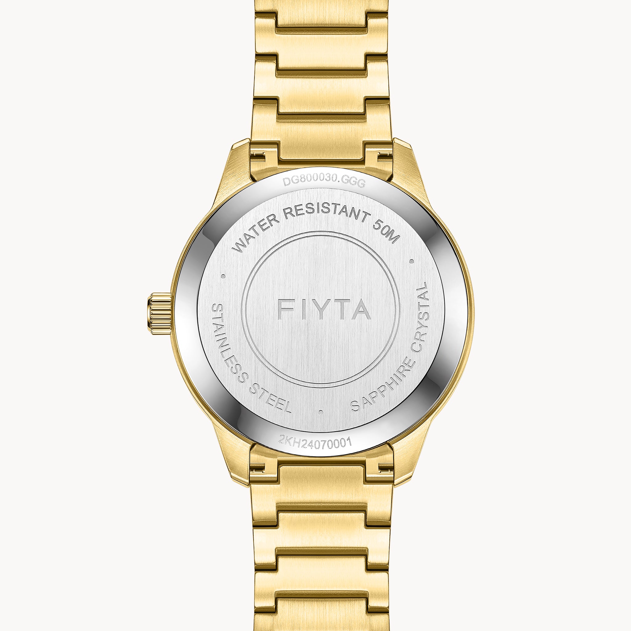 CITY+ Series Men's Gold Watches - FIYTA