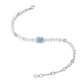 Sugar Cube Collection Women Pearl Bracelet - Aqua Blue