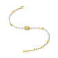 Sugar Cube Collection Women Pearl Bracelet - Honey Yellow