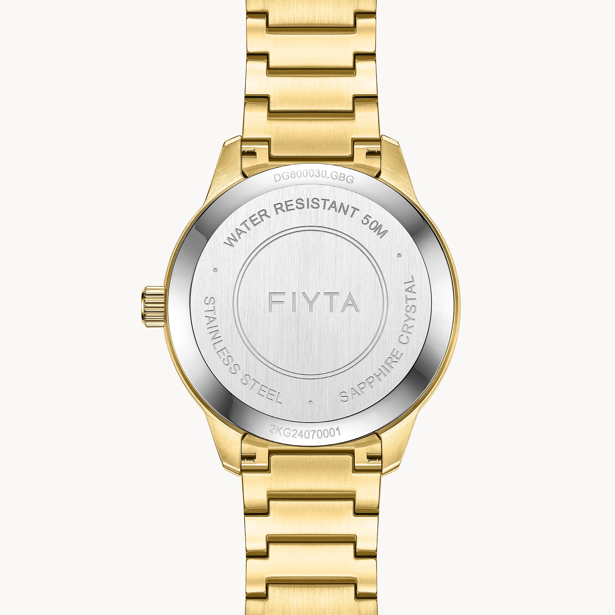 CITY+ Series Men's Gold Watches - FIYTA