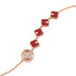 Lucky Persimmon Collection Women Bracelet - Koi Red - FIYTA