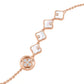 Lucky Persimmon Collection Women Bracelet - Ruyi White - FIYTA