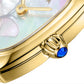 Gold Watches with Butterfly Dial Mother-of-Pearl
