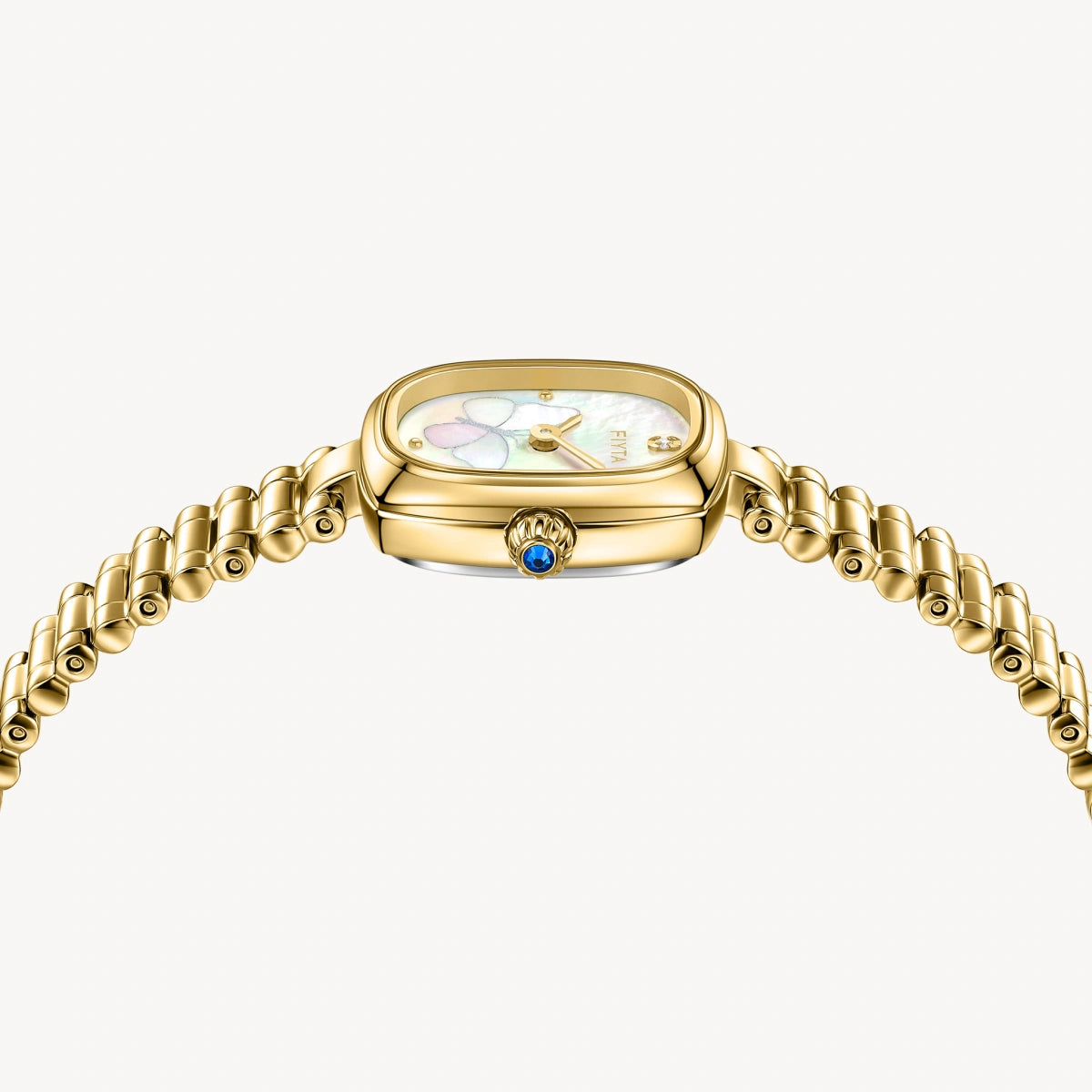 Gold Watches with Butterfly Dial Mother-of-Pearl