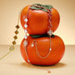 Gold Watch for Women & Persimmon Bracelet Gift Set - FIYTA