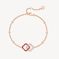 Lucky Persimmon Collection Women Bracelet - Scarlet Fortune - FIYTA