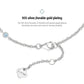 Lucky Persimmon Collection Women Bracelet - Azure Snow Glow - FIYTA