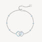 Lucky Persimmon Collection Women Bracelet - Azure Snow Glow - FIYTA