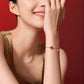 Eastern Grace Collection Women's Watch & Persimmon Bracelet Gift Set - FIYTA