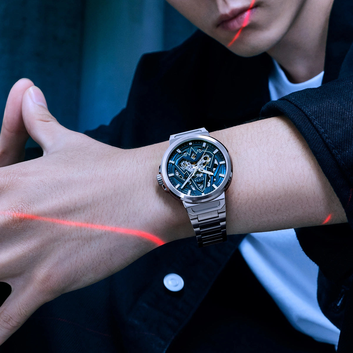 Interstellar Collection "Space Rocket" Men's Mechanical Automatic Watch