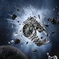 Reloj mecánico para hombre de la serie Space con esfera de meteorito