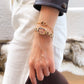 Eastern Grace Collection Women's Watch & Persimmon Bracelet Gift Set - FIYTA