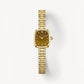 Gold Watches with Real Diamond Dial/Tiger's eye