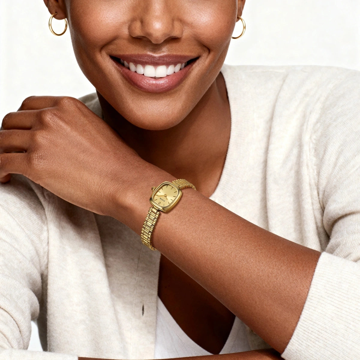 Gold Watches with Real Diamond Dial