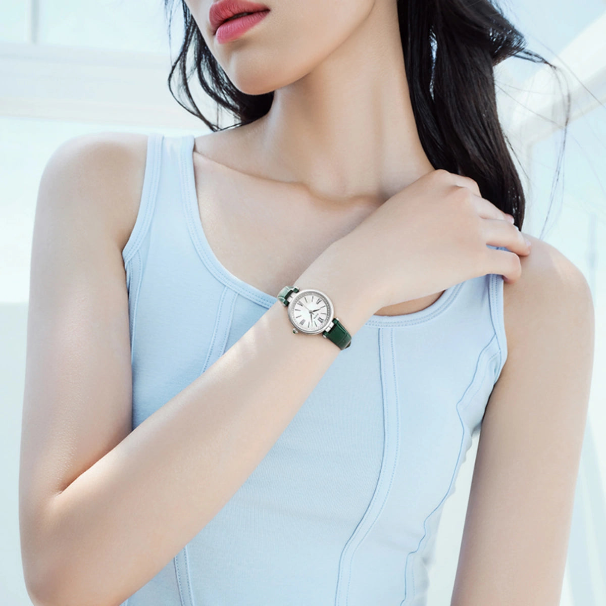 Reloj de cuarzo para mujer de la serie Aurora 