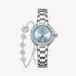 Enchanting Collection Women's Mechanical Watch & Persimmon Bracelet Gift Set - FIYTA